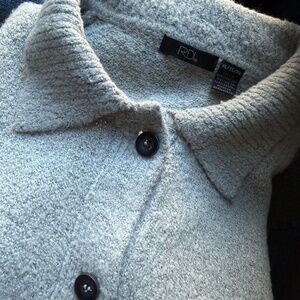 Soft Grey Cardigan XL